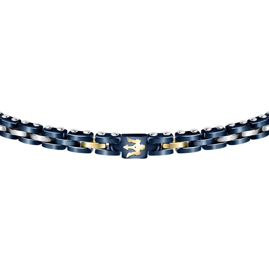 Bracciale Maserati uomo blu jm420ati01
