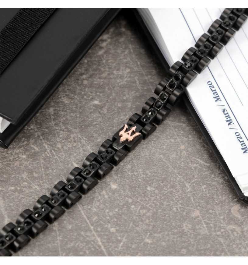 Bracciale uomo gioielli Maserati jm420atj01
