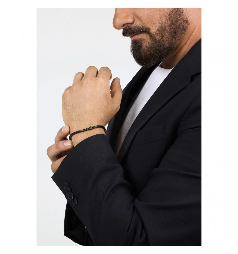 Bracciale uomo gioielli Maserati tennis jm425avc08