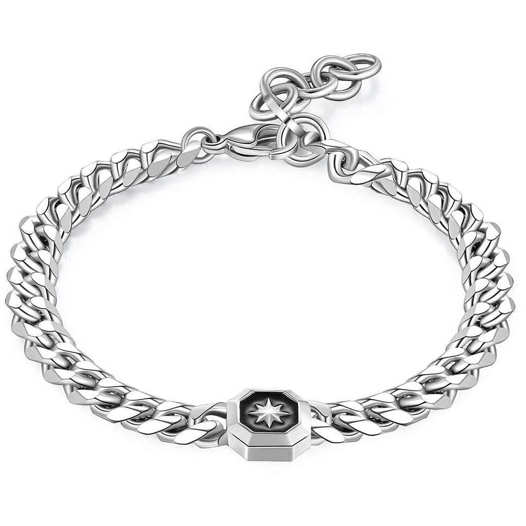 Bracciale uomo gioielli Sagapò Castle sca12