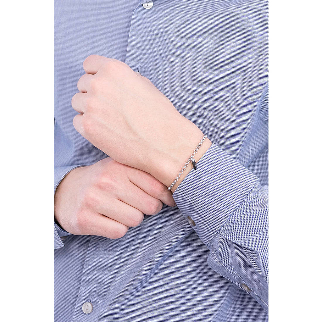 Bracciale uomo gioielli Sagapò Charisma shs13 cornetto