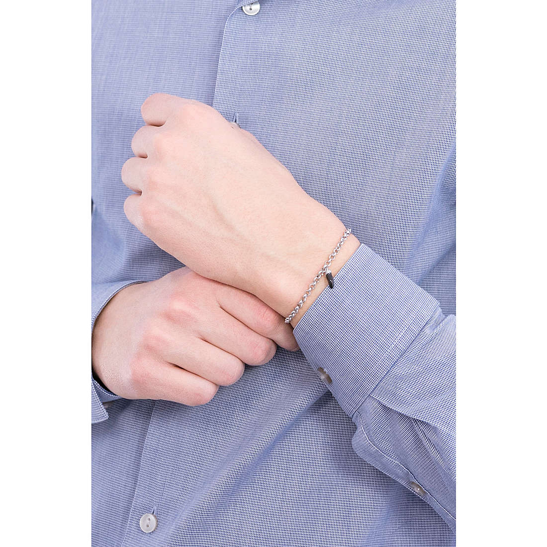 Bracciale uomo gioielli Sagapò Charisma shs13 cornetto