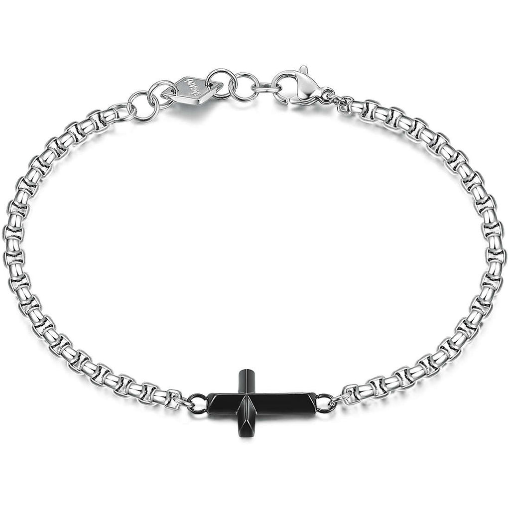 Sagapò Indie Herrenarmband sin11 Kreuz