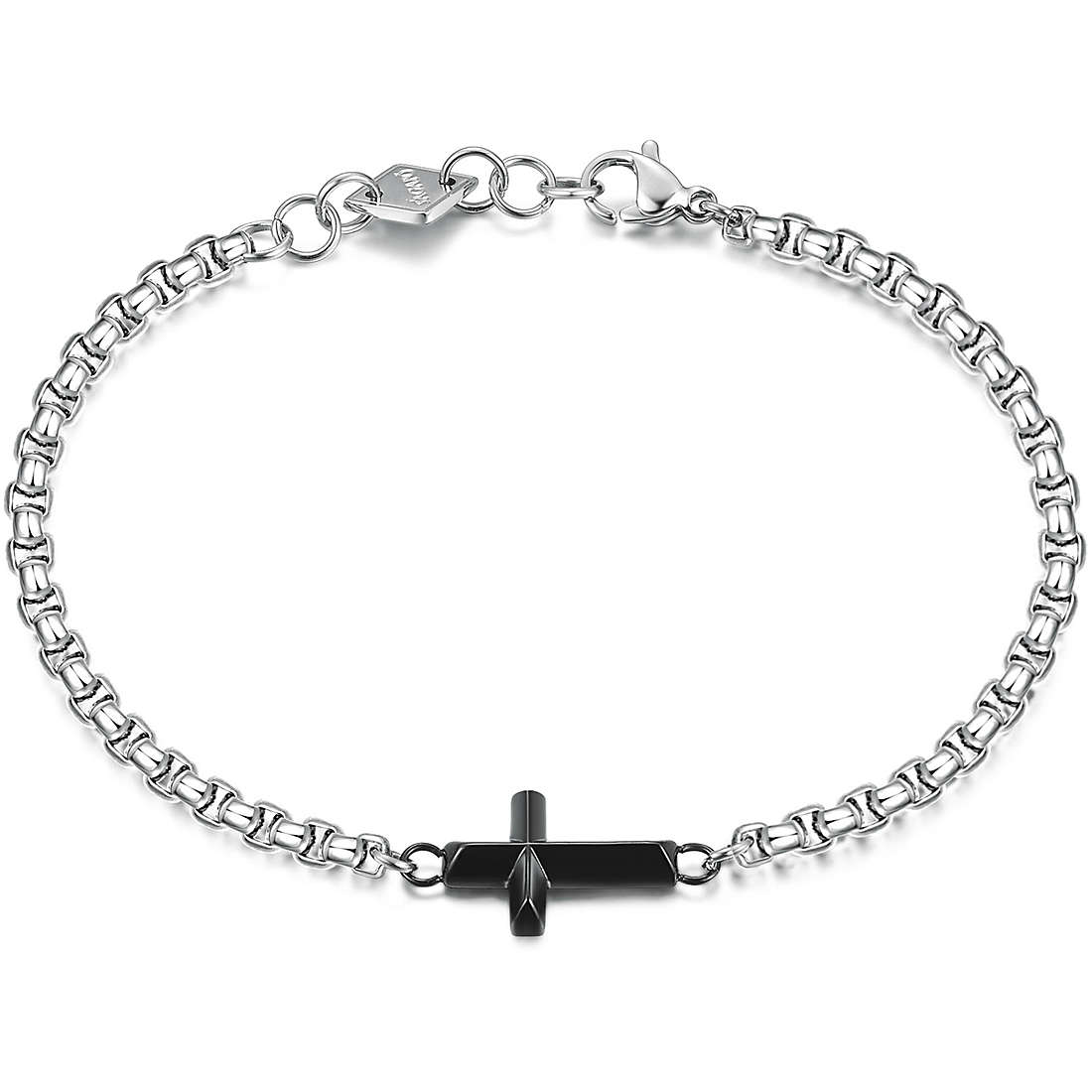 Sagapò Indie Herrenarmband sin11 Kreuz