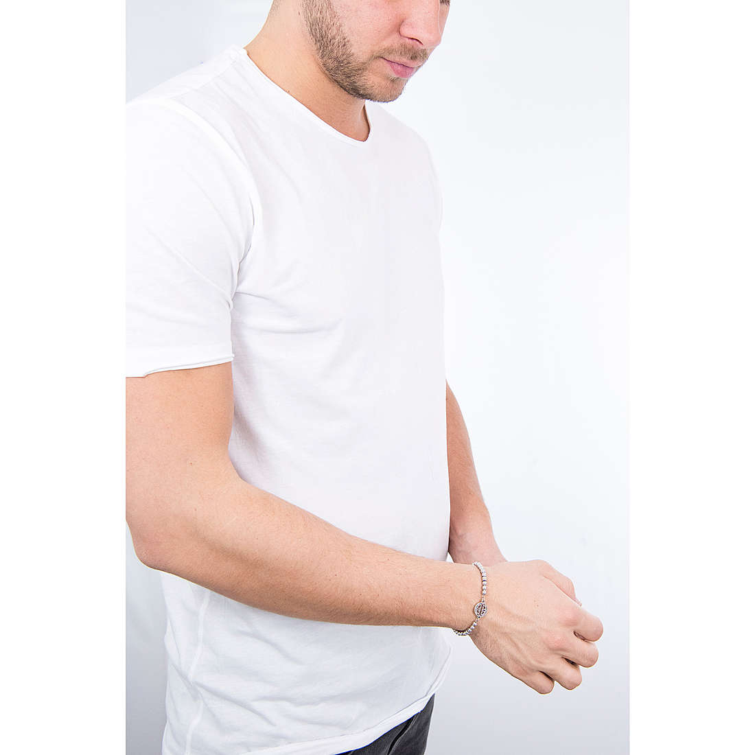 Bracciale uomo gioielli Sagapò Indie sin14
