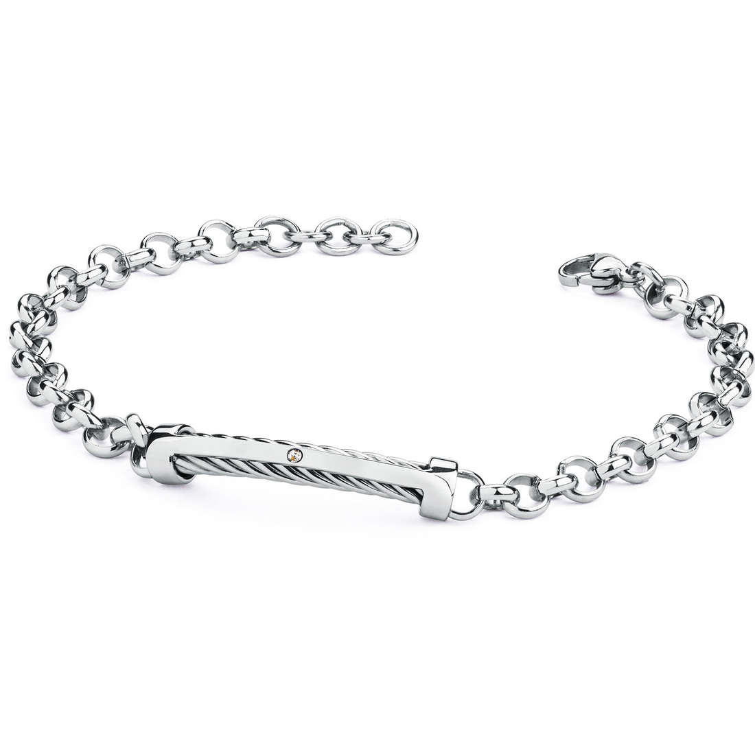 Bracciale uomo gioielli Sagapò Pole spo12