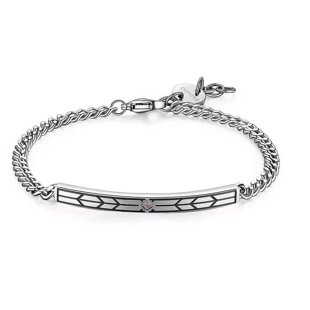 Bracciale uomo gioielli Sagapò Proud spd13