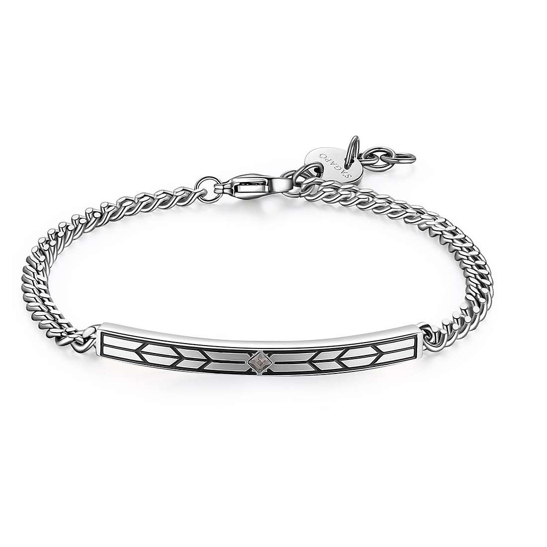 Bracciale uomo gioielli Sagapò Proud spd13