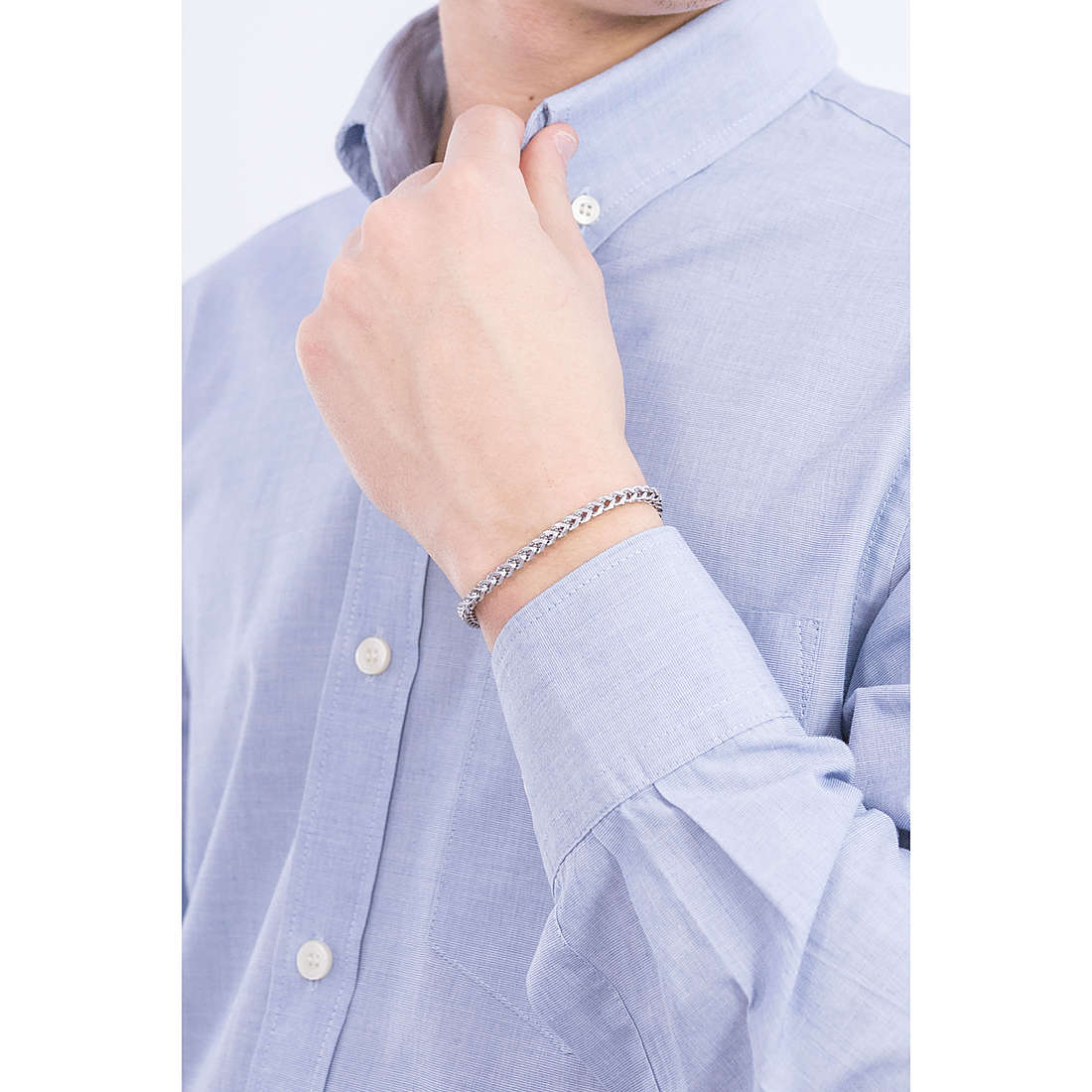 Bracciale uomo gioielli Sagapò Ripple SRP17