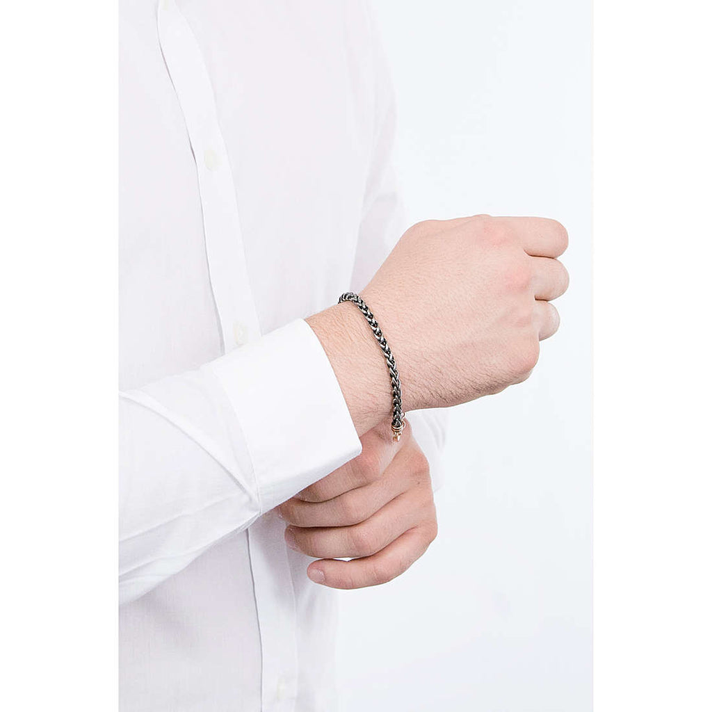 Bracciale uomo gioielli Sagapò Ripple srp25
