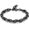Bracciale uomo gioielli Sagapò Ripple srp33 brunito