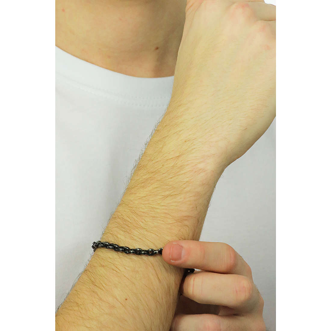 Bracciale uomo gioielli Sagapò Ripple srp42