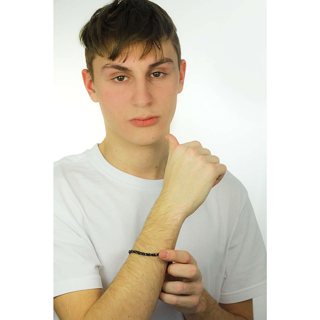 Bracciale uomo gioielli Sagapò Ripple srp42