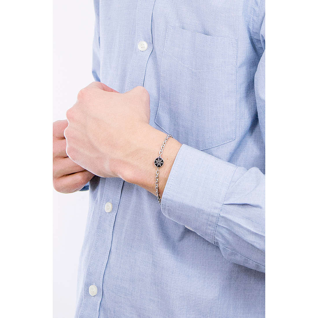 Bracciale uomo gioielli Sagapò Talisman stl12