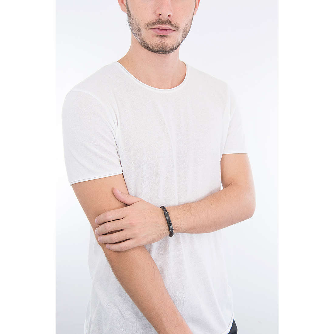 Bracciale uomo gioielli Sector bandy ancora szv55
