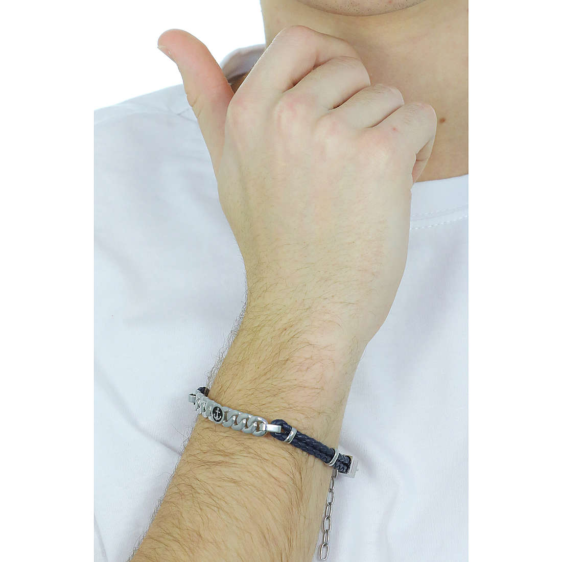 Bracciale uomo gioielli Sector bandy ancora szv86