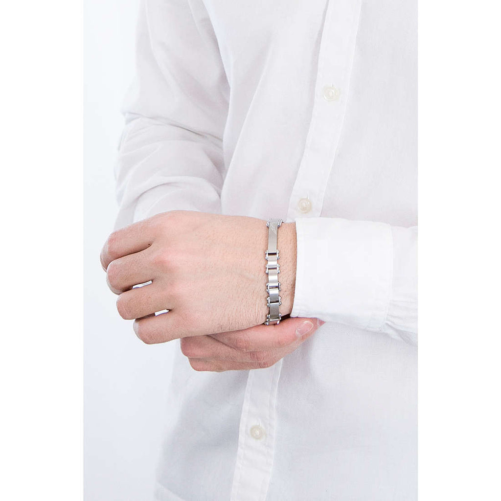Bracciale uomo gioielli Sector rude SALV17