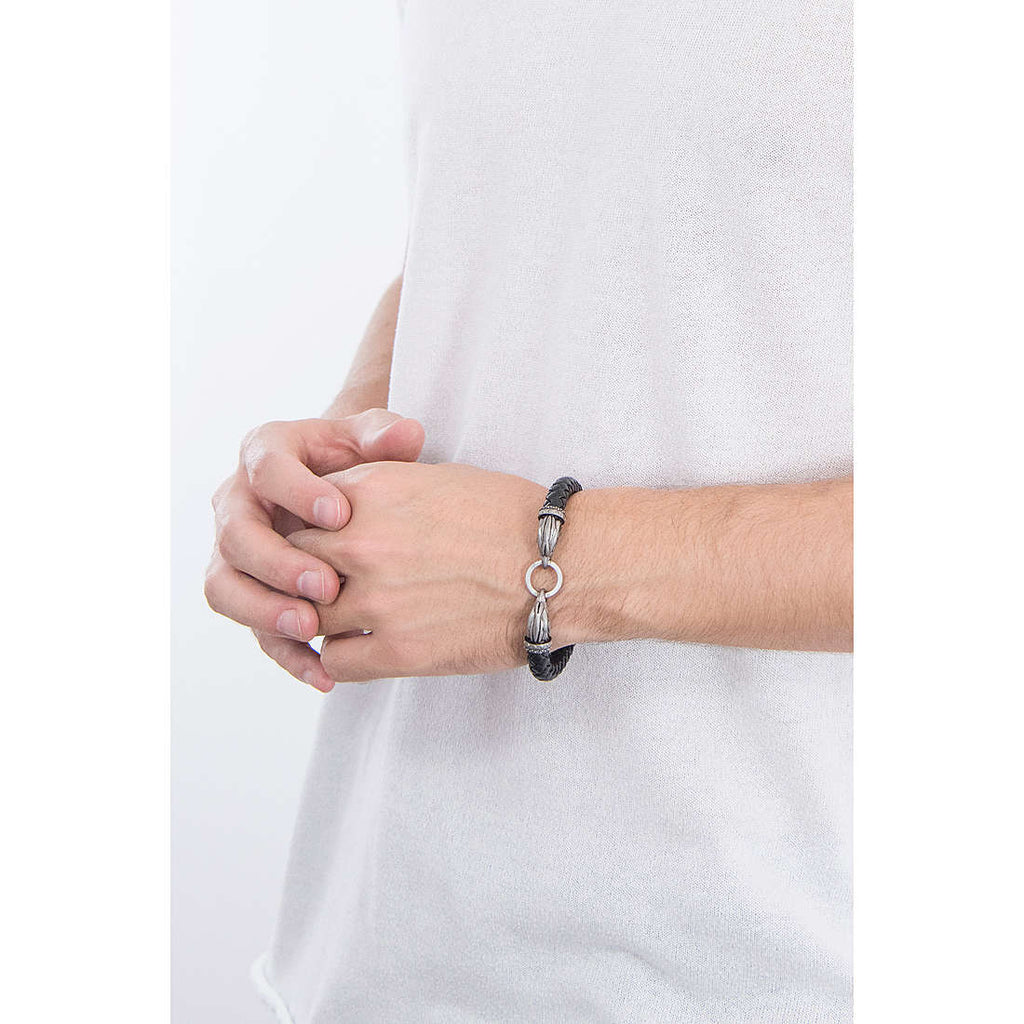 Bracciale uomo gioielli Sector rude salv11