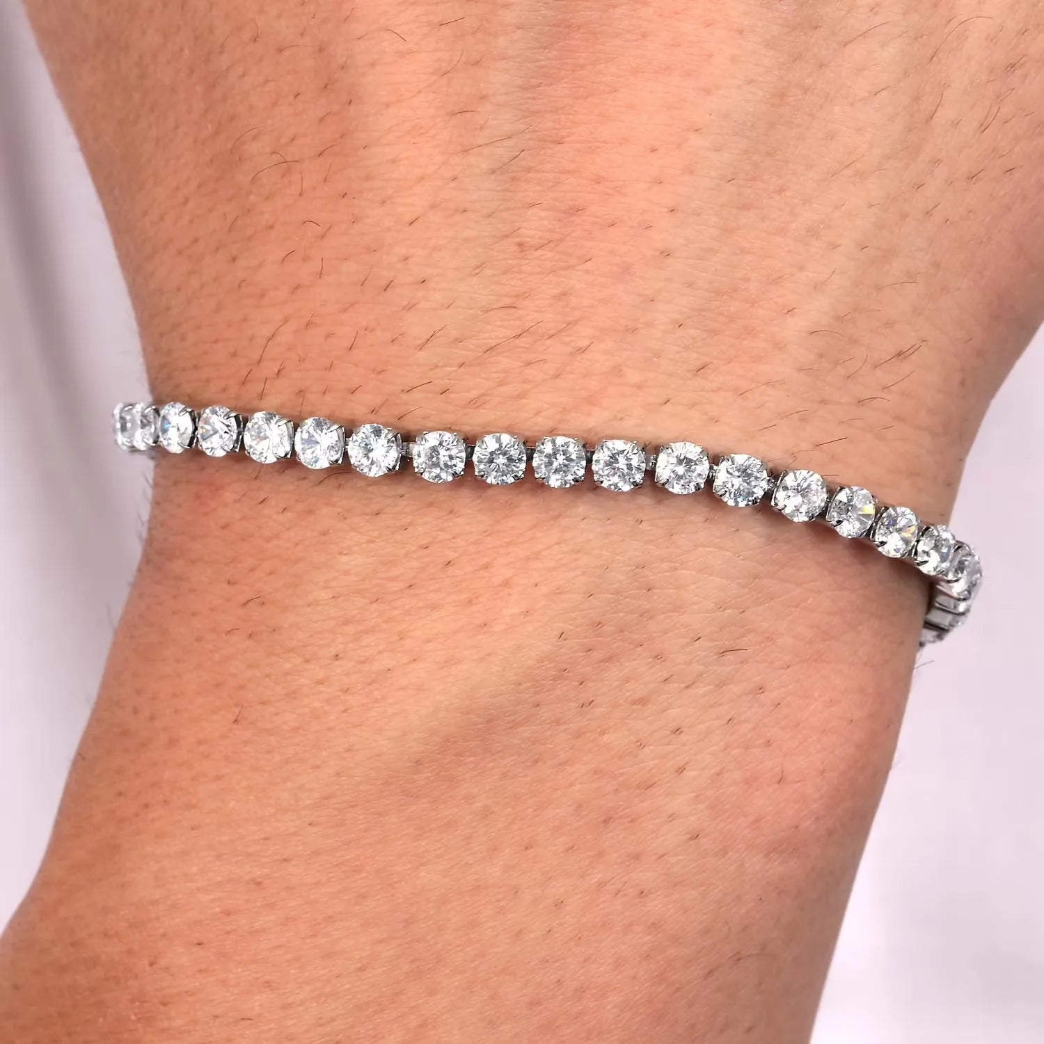 Herrenarmband Sector Tennisschmuck aus Stahl SANN46