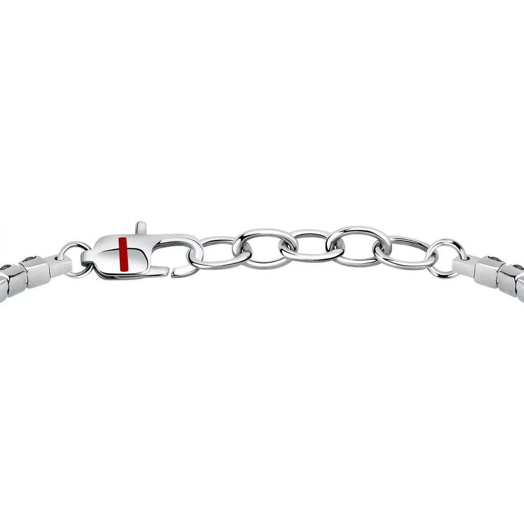 Bracciale uomo gioielli Sector tennis in acciaio SANN47