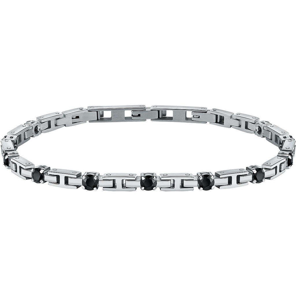 Bracciale uomo gioielli Sector tennis in acciaio sann35