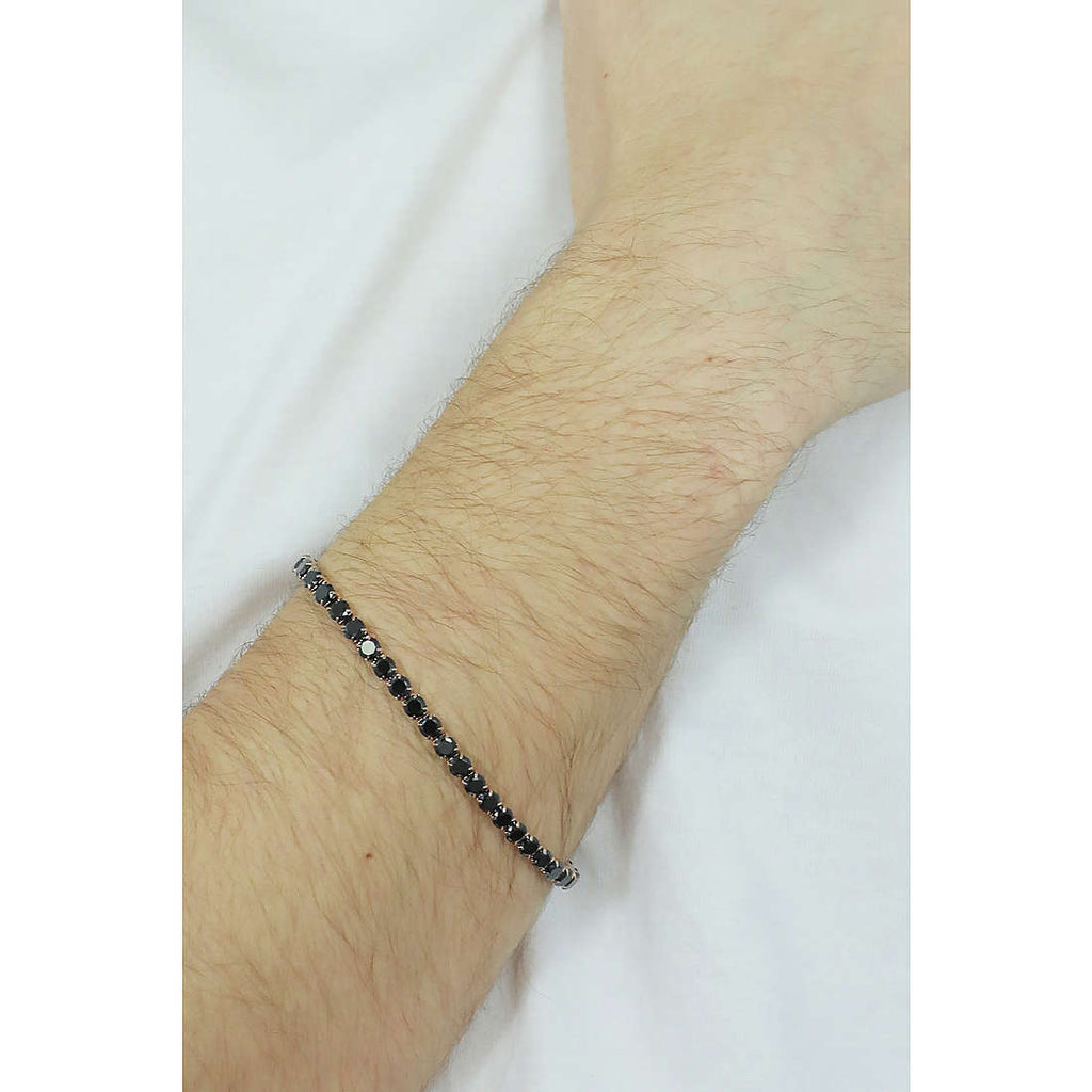 Bracciale uomo gioielli Sector tennis in acciaio sann43