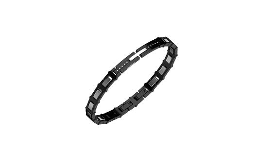 Bracciale uomo in acciaio Bikkembergs clab15bw