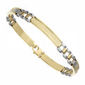 Bracciale uomo in oro 18kt con maglia Panter