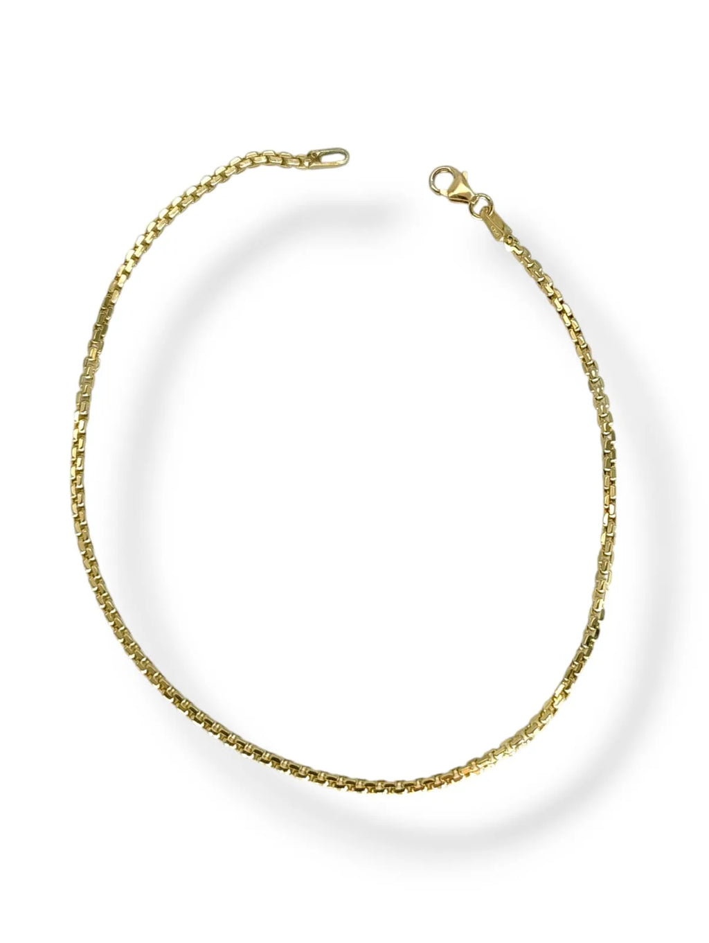 Bracciale uomo in oro giallo 18 carati 750 veneziana classica