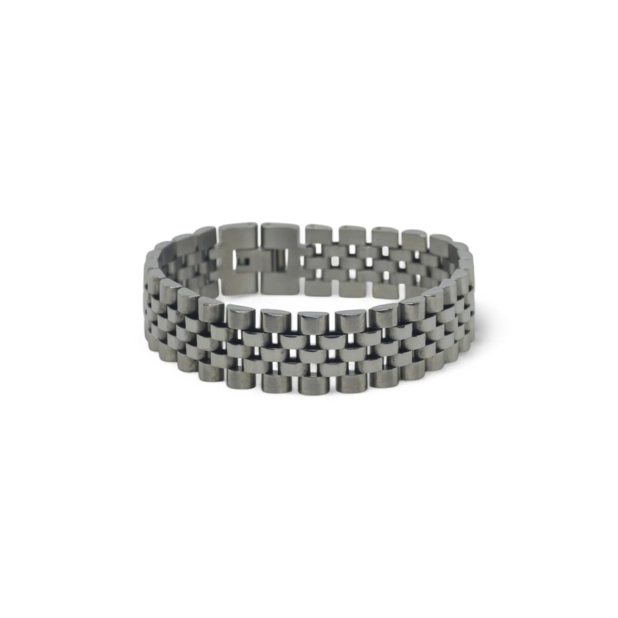 Bracciale uomo maglia in acciaio cinturino President e Jubilee