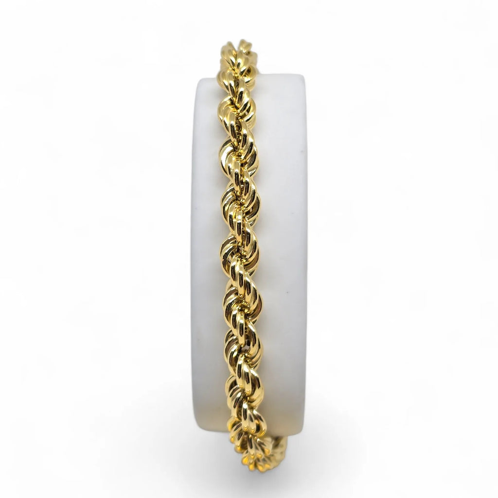 Bracciale uomo maglia in oro 750 ad intreccio - Stile Unico