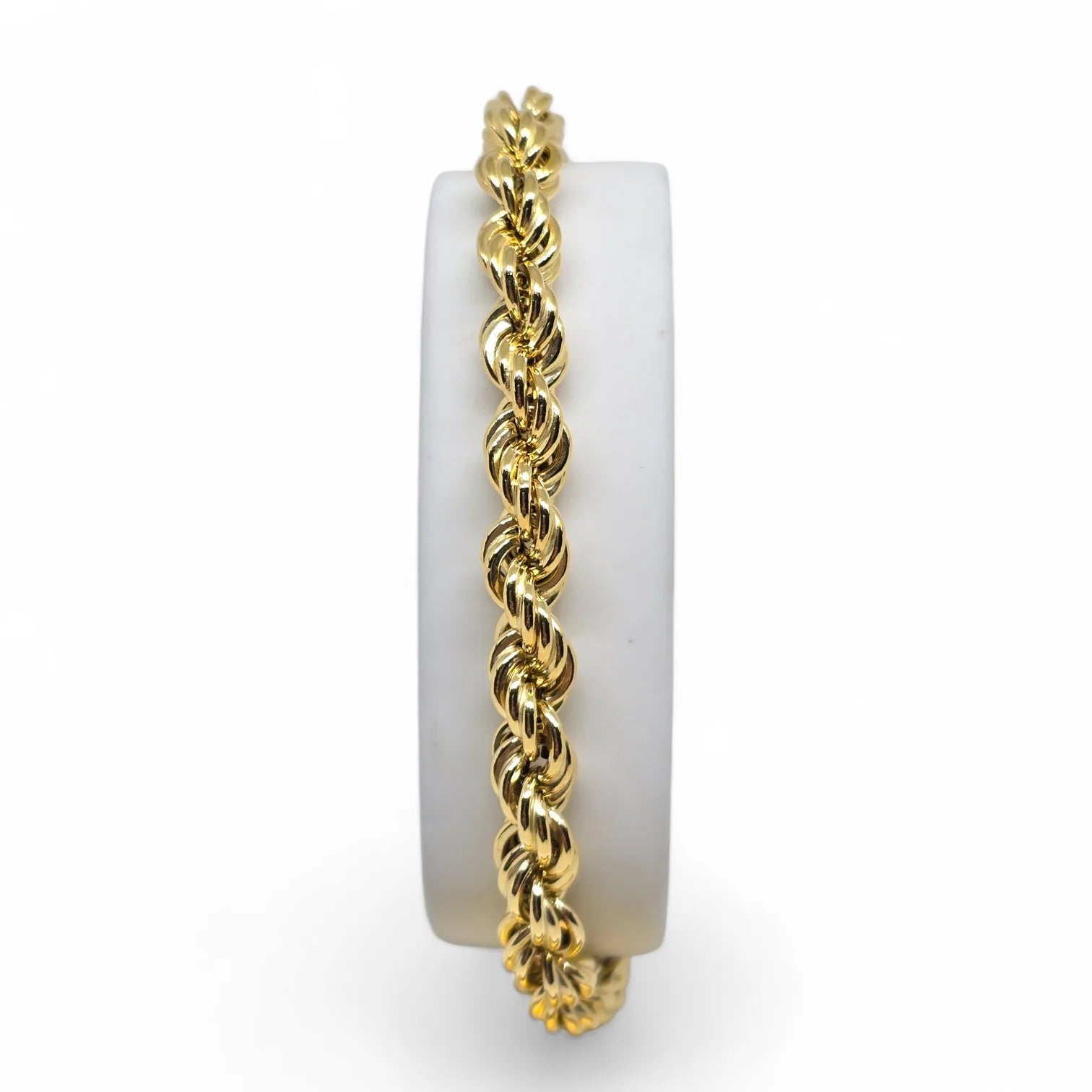 Bracciale uomo maglia in oro 750 ad intreccio - Stile Unico