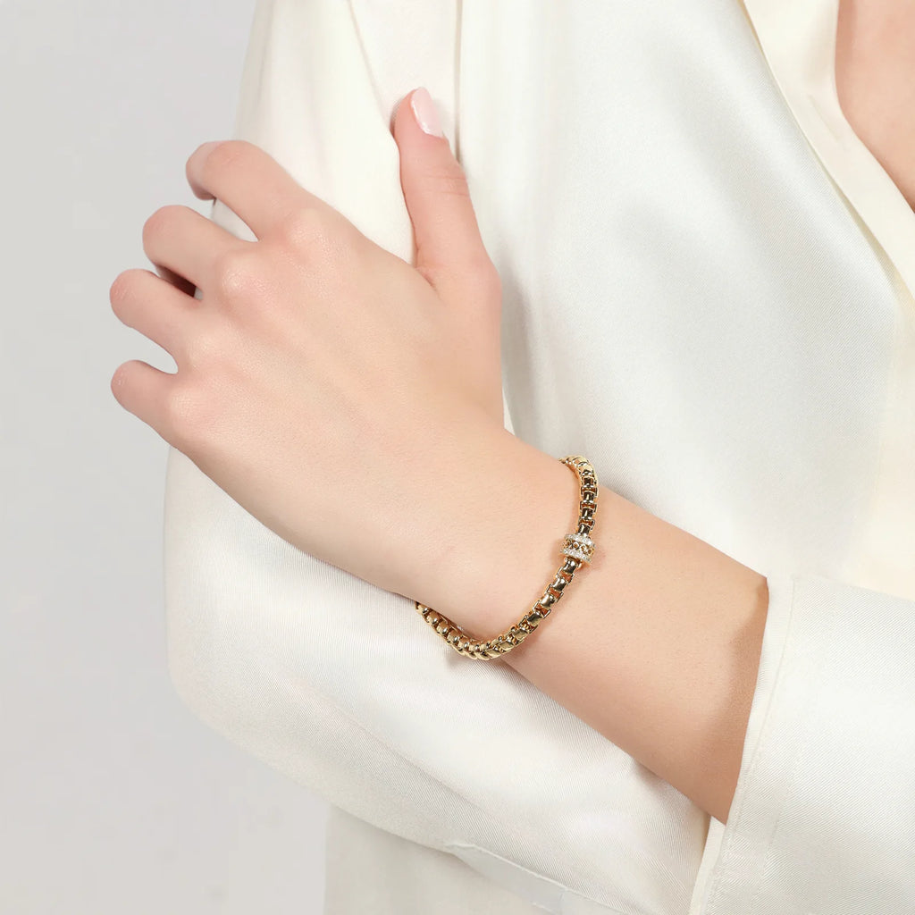Bracciale veneziana dorato Unoaerre 2802
