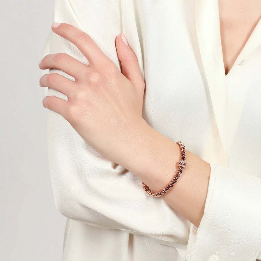 Bracciale veneziana rosa Unoaerre 2821