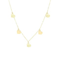 Collana iGold con cuori in Oro 375 9Kt