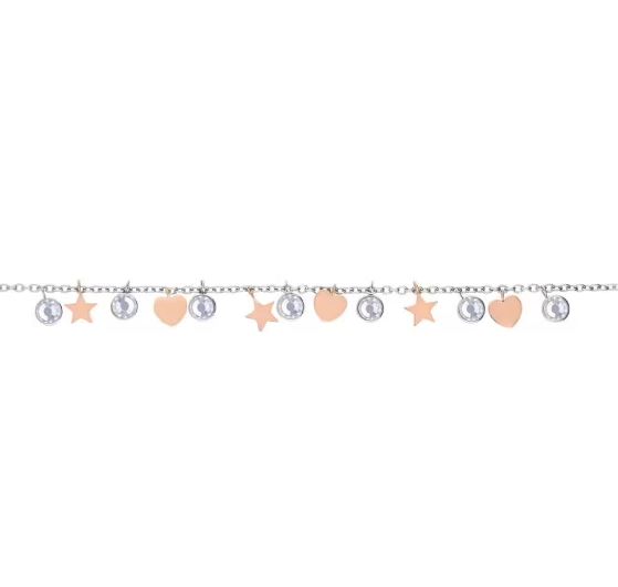 Cavigliera Lady Chic Wow Acciaio Bicolore