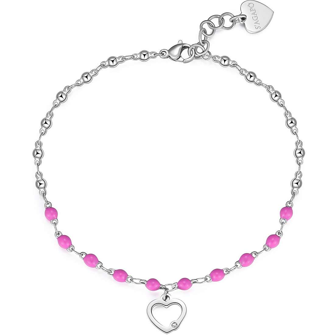 Fußkette Herz Damen Schmuck Sagapò Vibes svb17