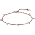 Cavigliera donna gioielli Luca Barra cv123 acciaio rosé