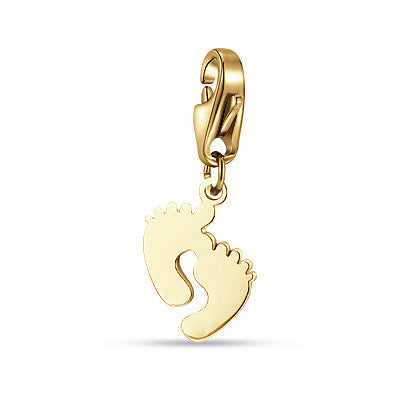 Charm bimbi dorato donna gioielli Luca Barra ch222