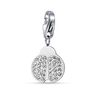 Charm coccinella donna gioielli Luca Barra ch202