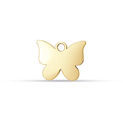 Charm donna Luca Barra farfalla dorato ch185