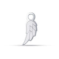 Charm donna gioielli Luca Barra ali angelo ch176