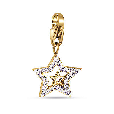 Charm donna gioielli Luca Barra stella ch209
