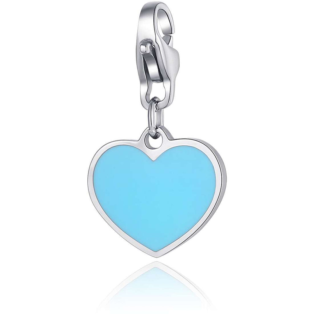 Charm Damen Schmuck Sagapò HAPPY Herz blau sha392
