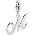 Charm donna gioielli Sagapò HAPPY sha191 lettera M