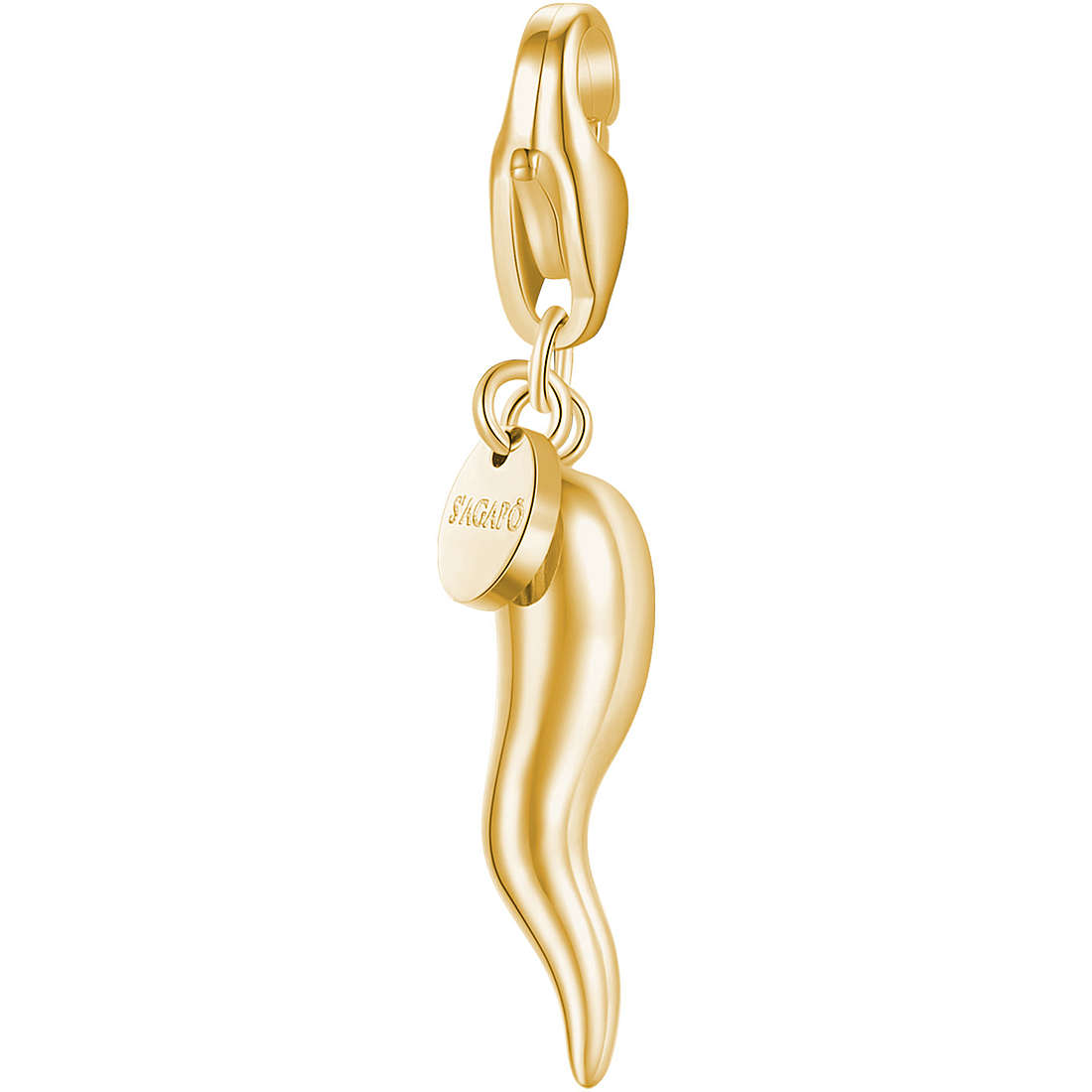 Charm Damen Schmuck Sagapò HAPPY sha377 Horn