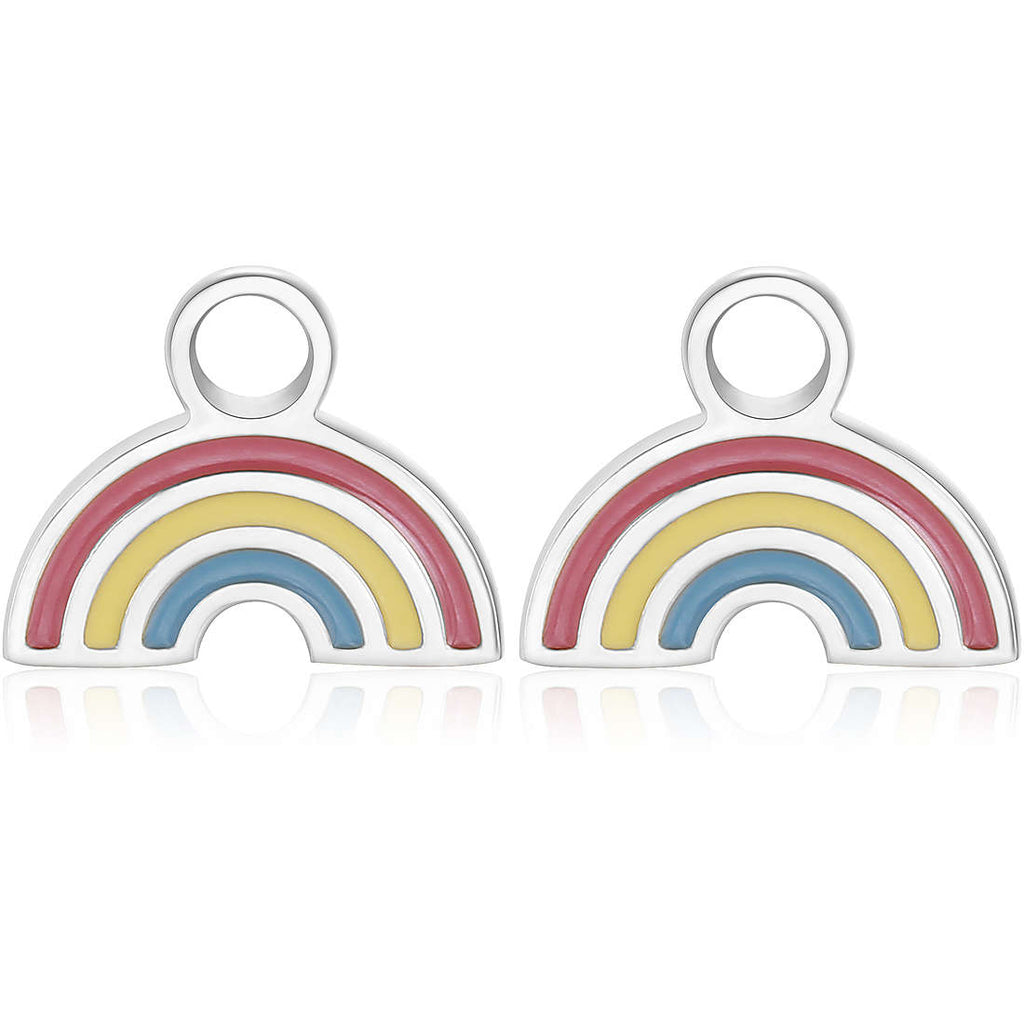 Charm donna gioielli Sagapò Happy Ears she032 arcobaleno