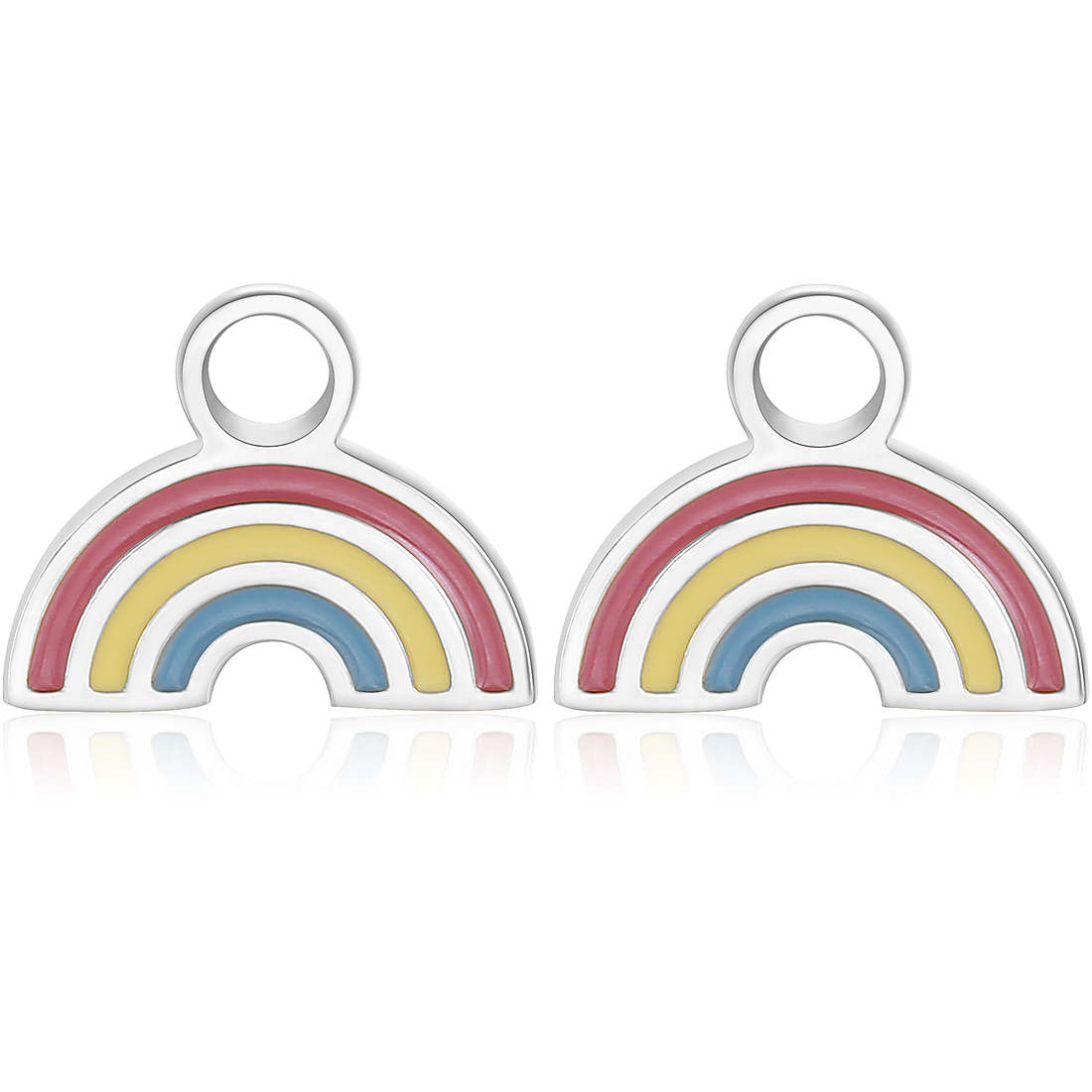 Charm donna gioielli Sagapò Happy Ears she032 arcobaleno