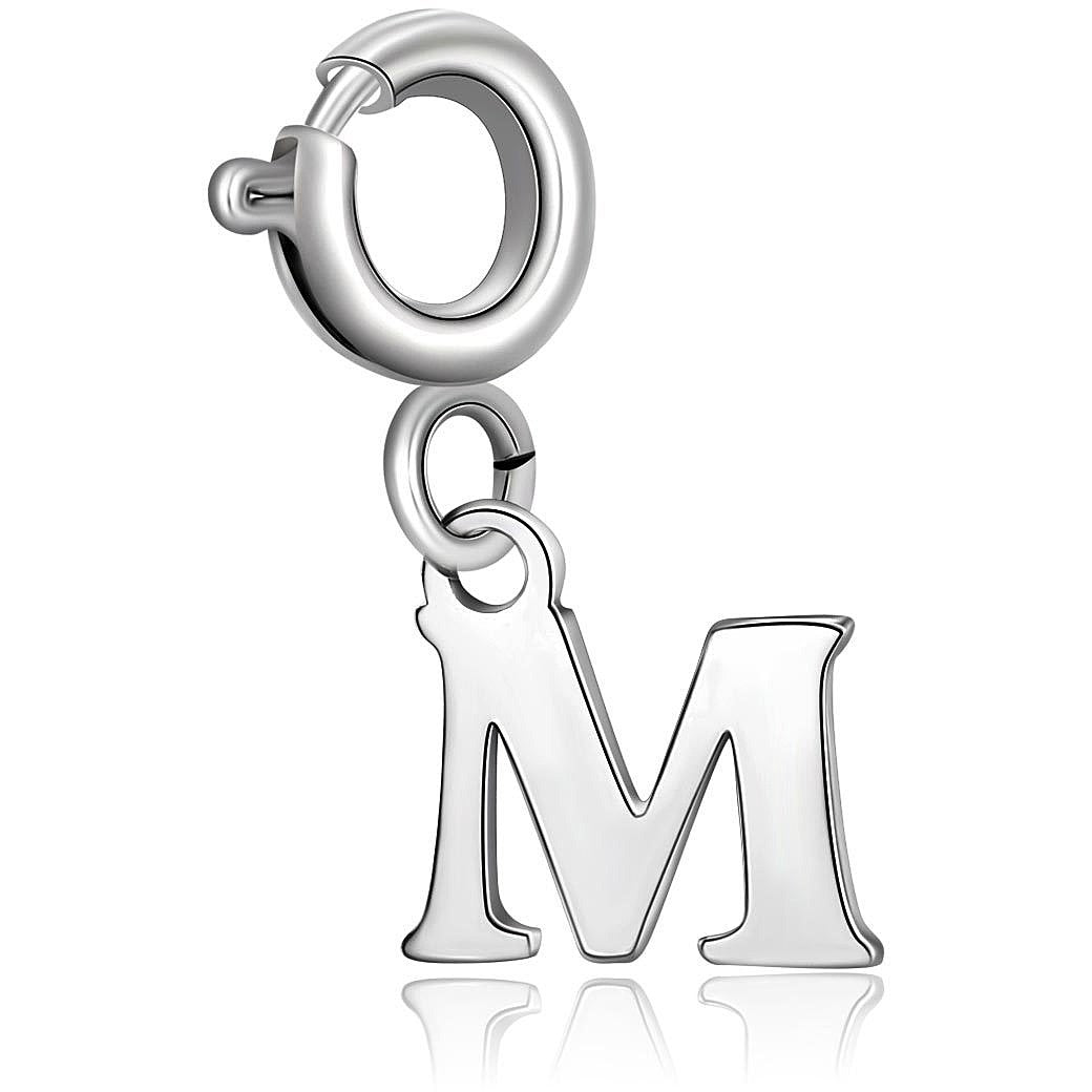 Charm donna gioielli Sagapò happy lettera M shar1m