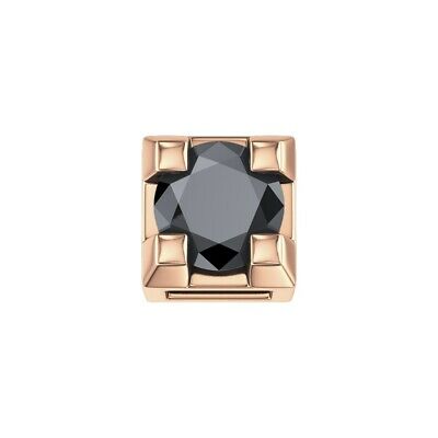 Charm elements unisex oro rosa con diamante nero dchf3305.002